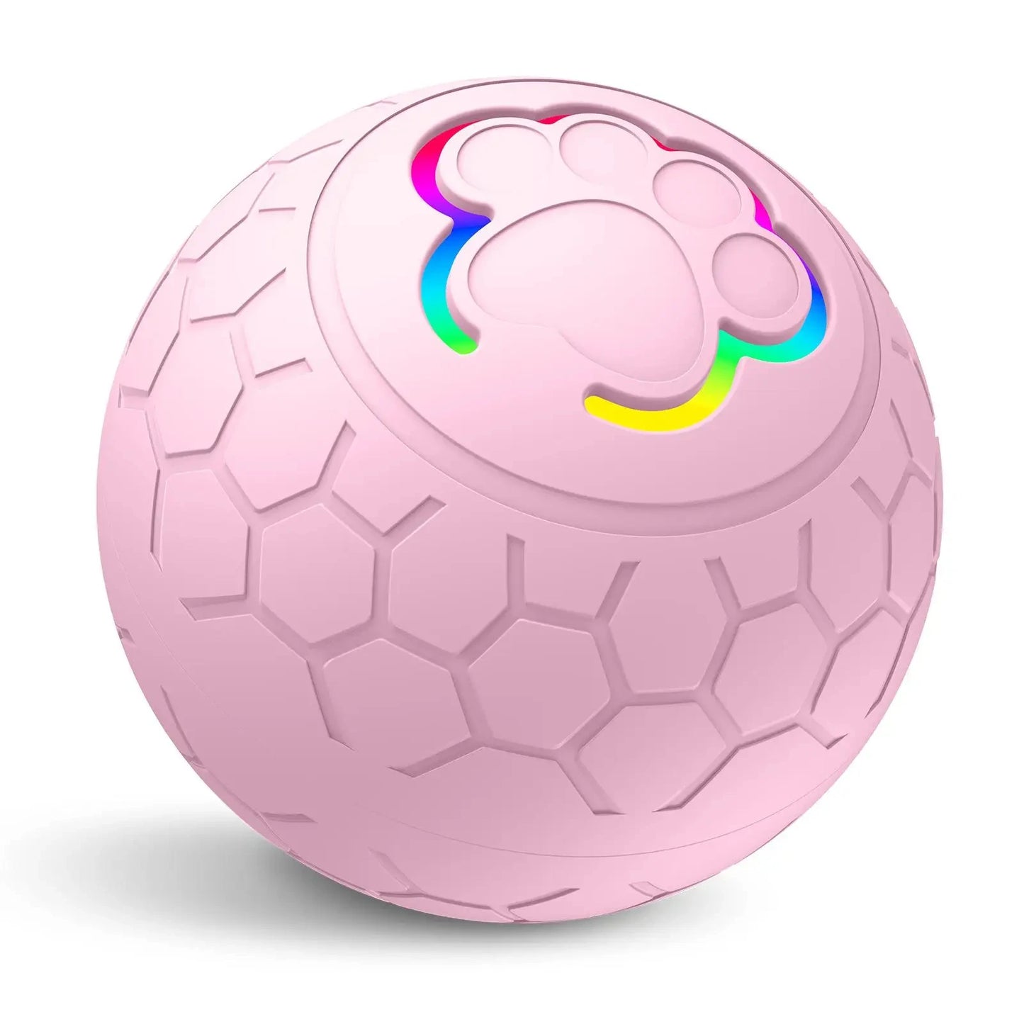 New Smart Dog Toy Ball Electronic Interactive Pet Toy Ball USB Automatic Bouncing Rolling Toy Ball With RGB Lights Puppy Product