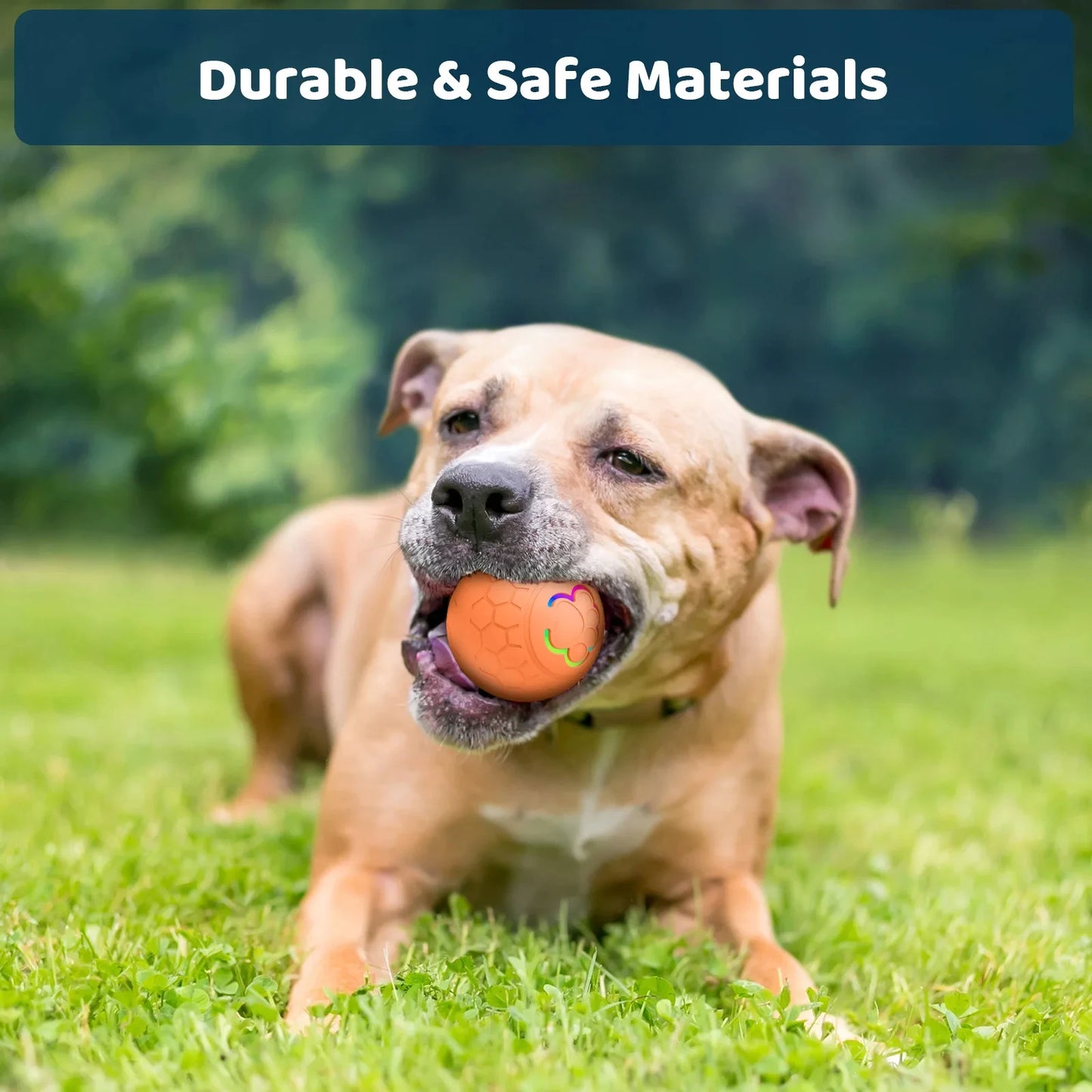New Smart Dog Toy Ball Electronic Interactive Pet Toy Ball USB Automatic Bouncing Rolling Toy Ball With RGB Lights Puppy Product