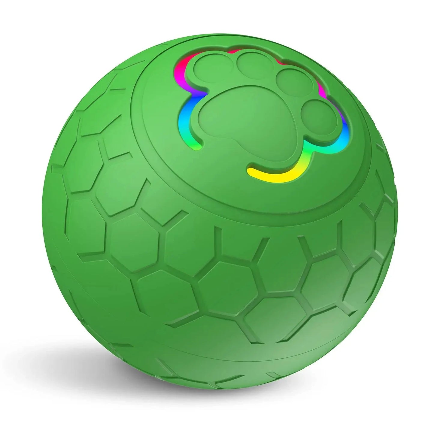 New Smart Dog Toy Ball Electronic Interactive Pet Toy Ball USB Automatic Bouncing Rolling Toy Ball With RGB Lights Puppy Product