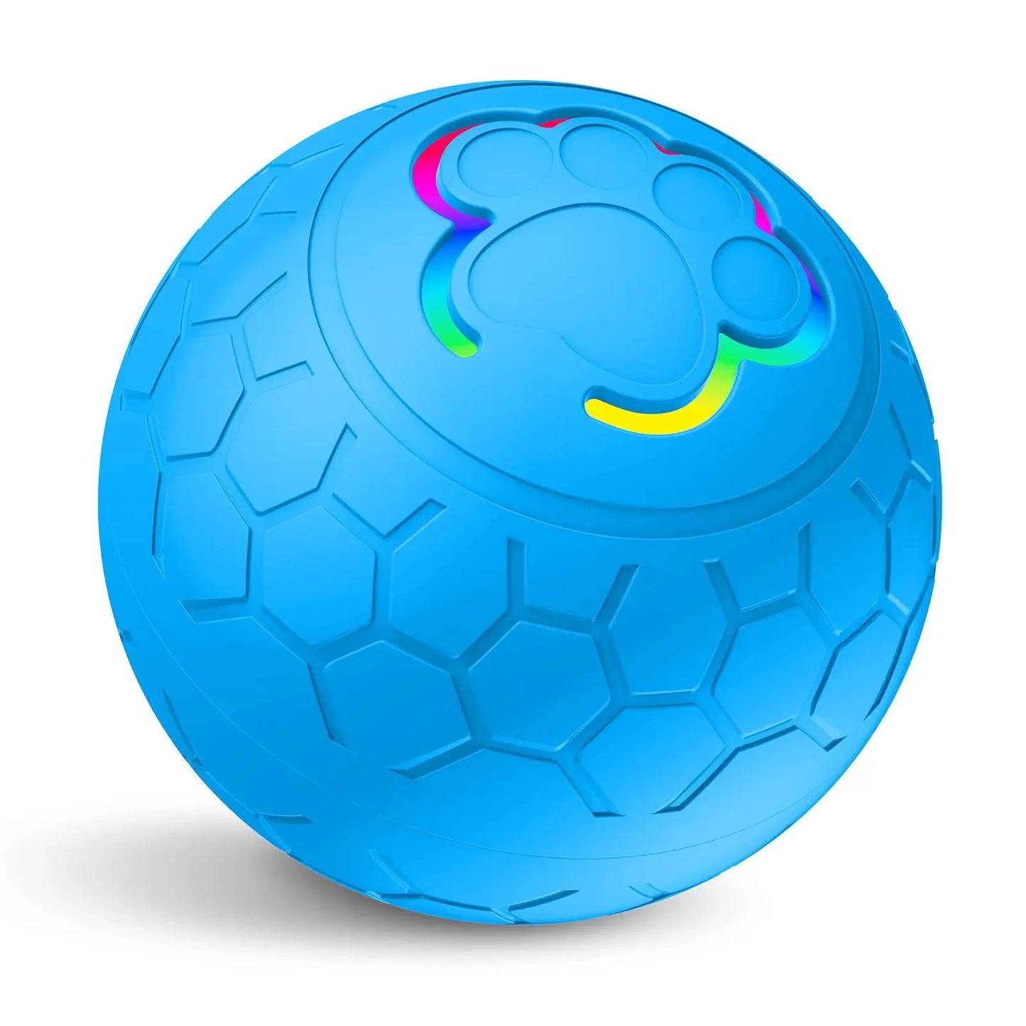 New Smart Dog Toy Ball Electronic Interactive Pet Toy Ball USB Automatic Bouncing Rolling Toy Ball With RGB Lights Puppy Product